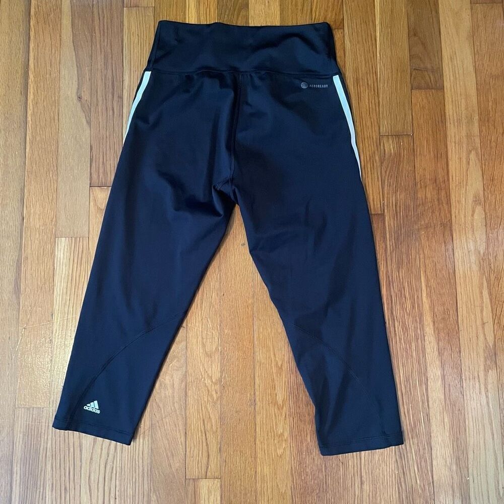 ADIDAS | cropped athletic pants L - Picture 5 of 6